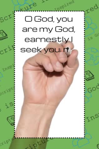 Psalm 63:1 #shorts #verseoftheday #scripture #ytshorts #bibleverse