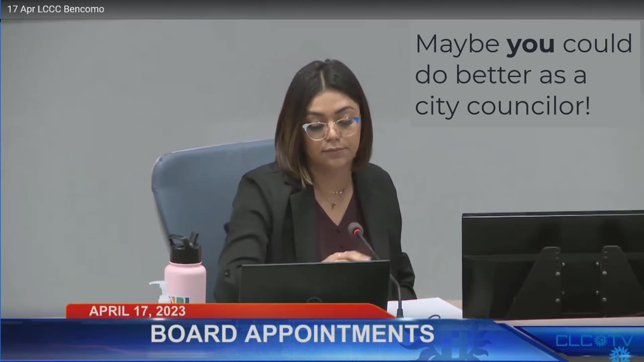 2023-04-17 Johana Bencomo Reply to City Council About Illegal Encampments Removed