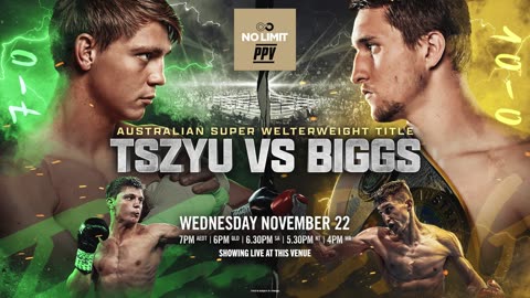 🥊LIVE🥊 Nikita Tszyu vs Dylan Biggs Full Fight Boxing Live Stream