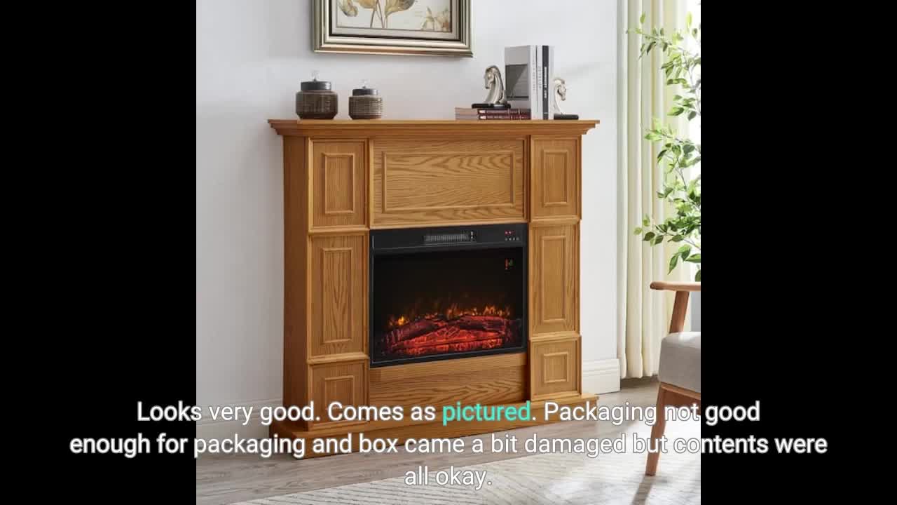 Portable Little Small Electric Fireplaces Space #heaters for-Overview