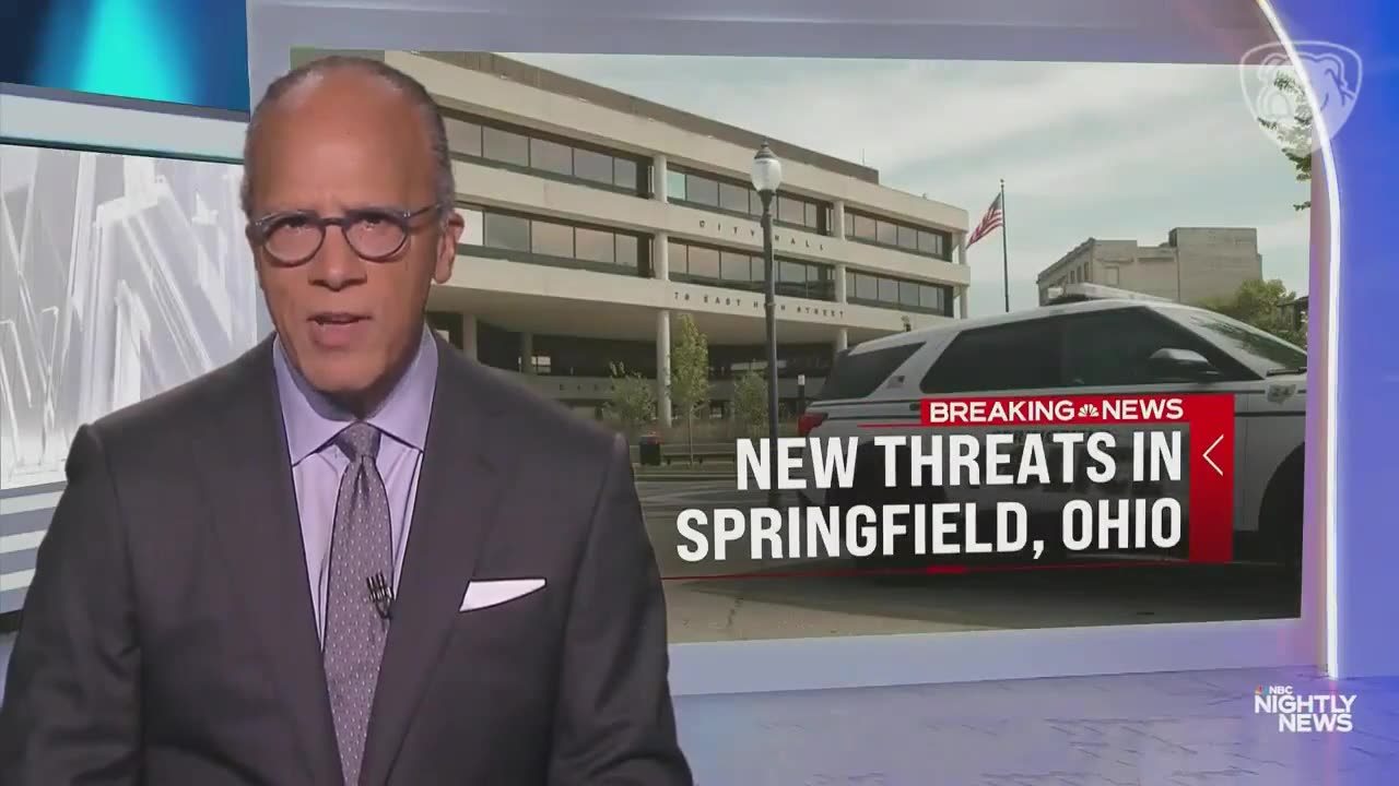 Lester Holt tries to immediately pivot to protecting illegals.