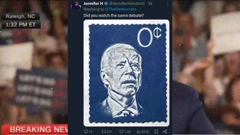 Joe Biden's debate performance against Trump sparked reactions on Twitter.