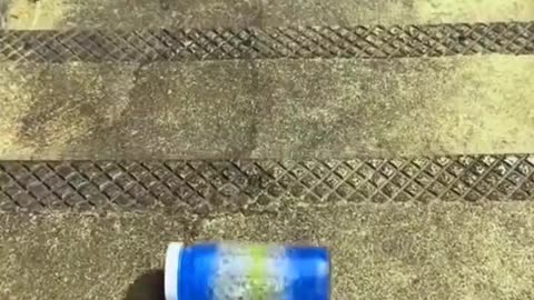 crushing crunchy & soft thing! breaking glass bottle 🍾🍾🍾#crushing