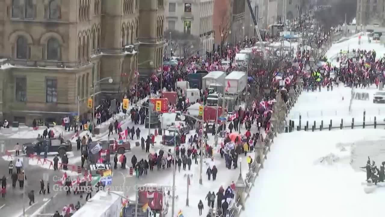 Security tight in Ottawa as protesters arrive for Canada Day