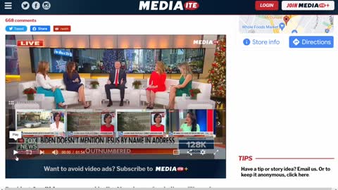 Fox News OUTRAGED Biden Didn't Say "Jesus" In Speech