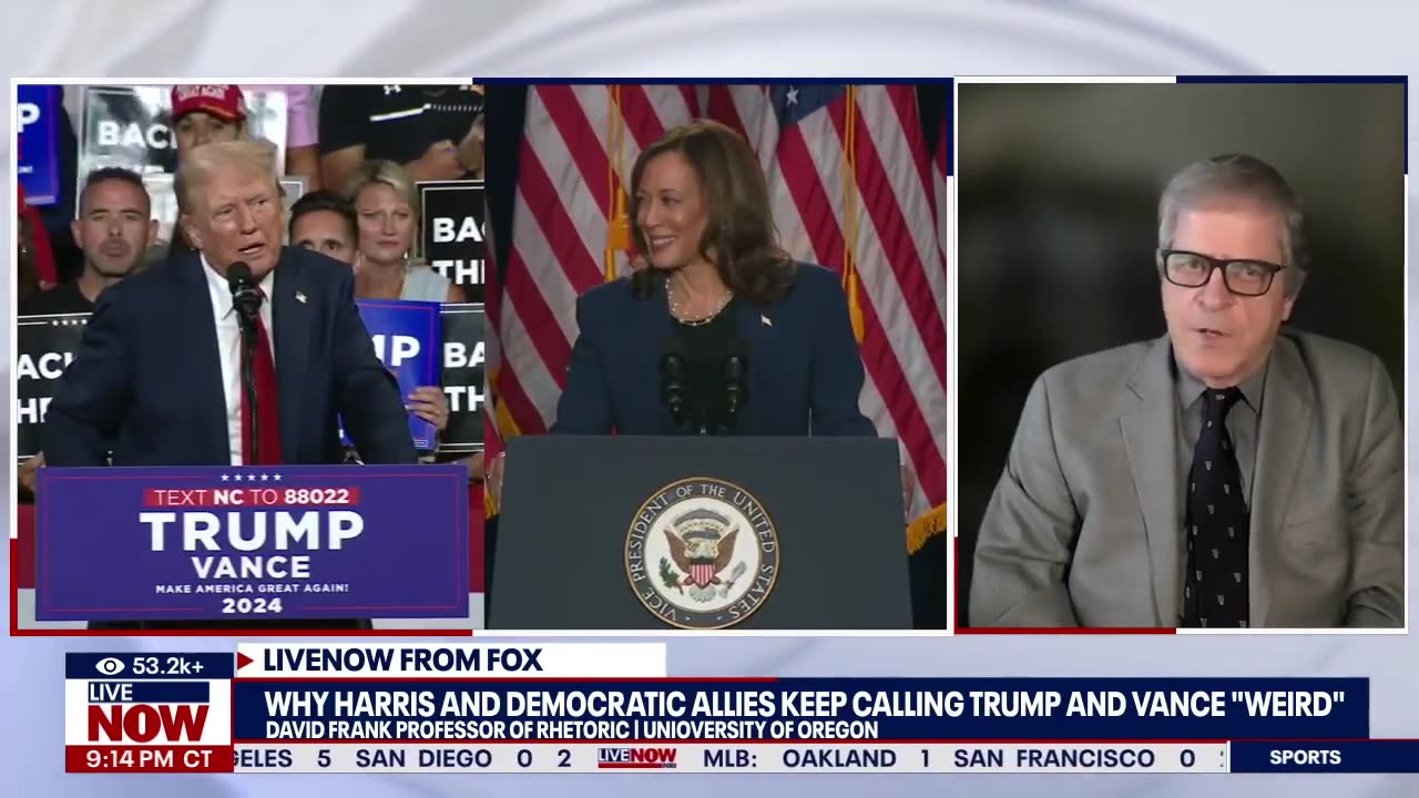Weird: Impact of campaign slogan on 2024 election