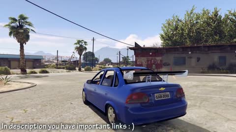 Chevrolet Classic 1 4 Brazilian Car - GTA V _REVIEW