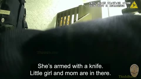 Bodycam video shows woman armed with knife fatally shot by LAPD officers in Panorama City