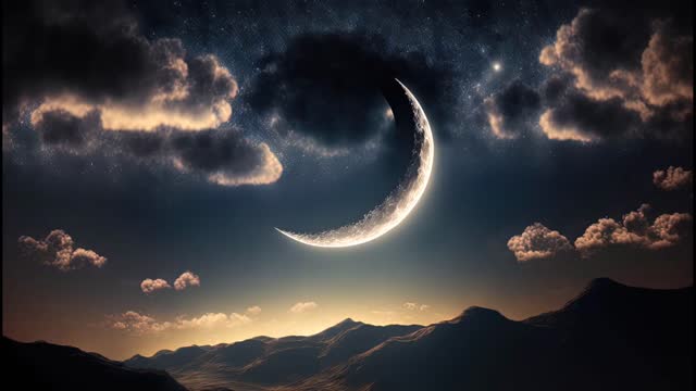 Moon Relaxation - Focus Music | 1 hour Timer