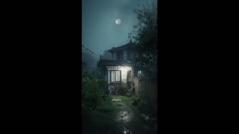 House Moon Night