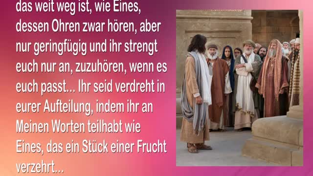 Nur eine Gemeinschaft ist wirklich vonnöten... Liebst du Mich, Geliebte 🎺 Die Trompete Gottes