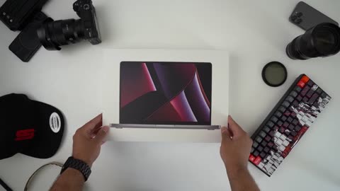 Mac Book pro M2 Max unboxing asmr