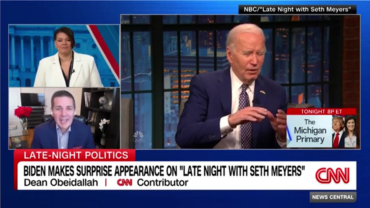 Biden tries new line of attack against Trump_ Mocking his age