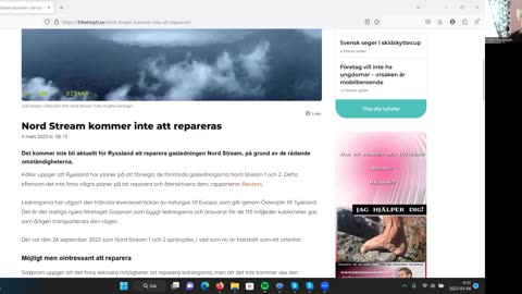 Nordstream kommer ej att repareras