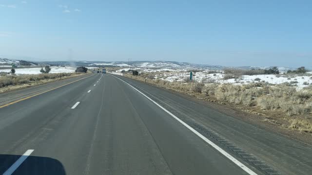 Friday traffic heading south.