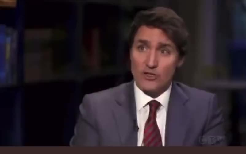 Trudeau keeps brainwashing Canadians.