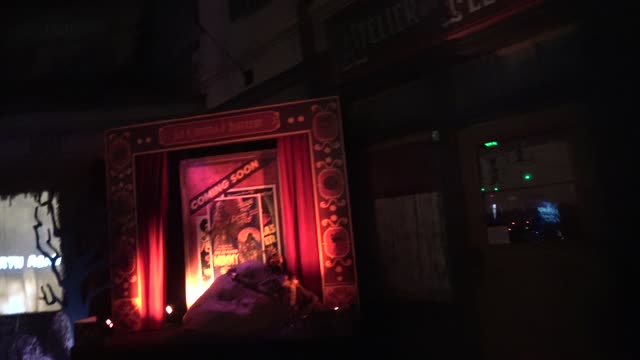 The Bride of Frankenstein scare zone Universal Studios Hollywood HHN 2021