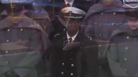 The invocation before Army Navy football game