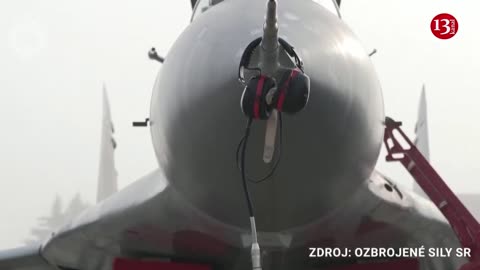 Slovakia hands over the first of its MiG jets to Ukraine