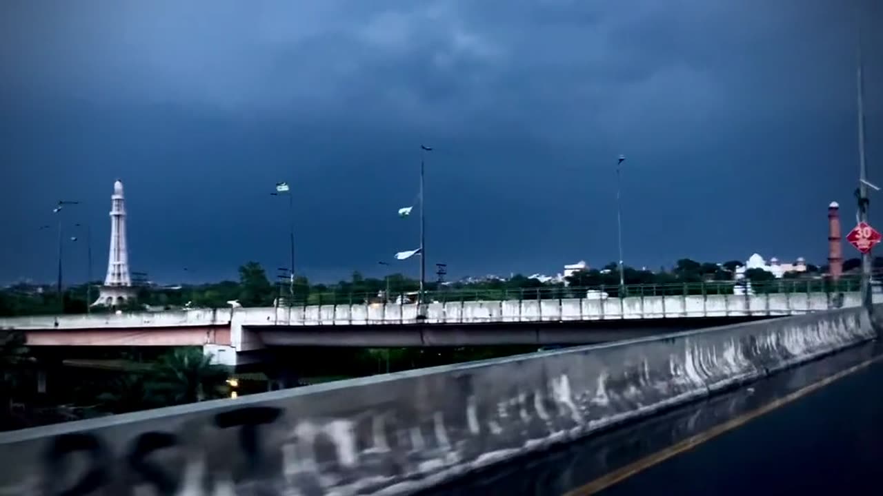 #Lahore "" Azadi Interchange"