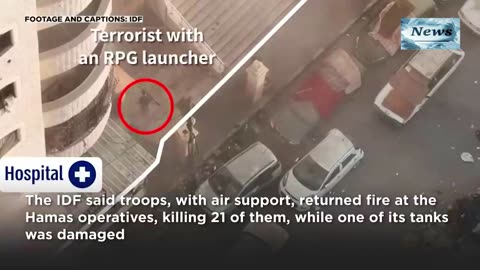 Israel Alleges Hamas Fire Near Hospital, Finds "Underwater Weapons"; Gaza's Al Shifa "Blockaded"
