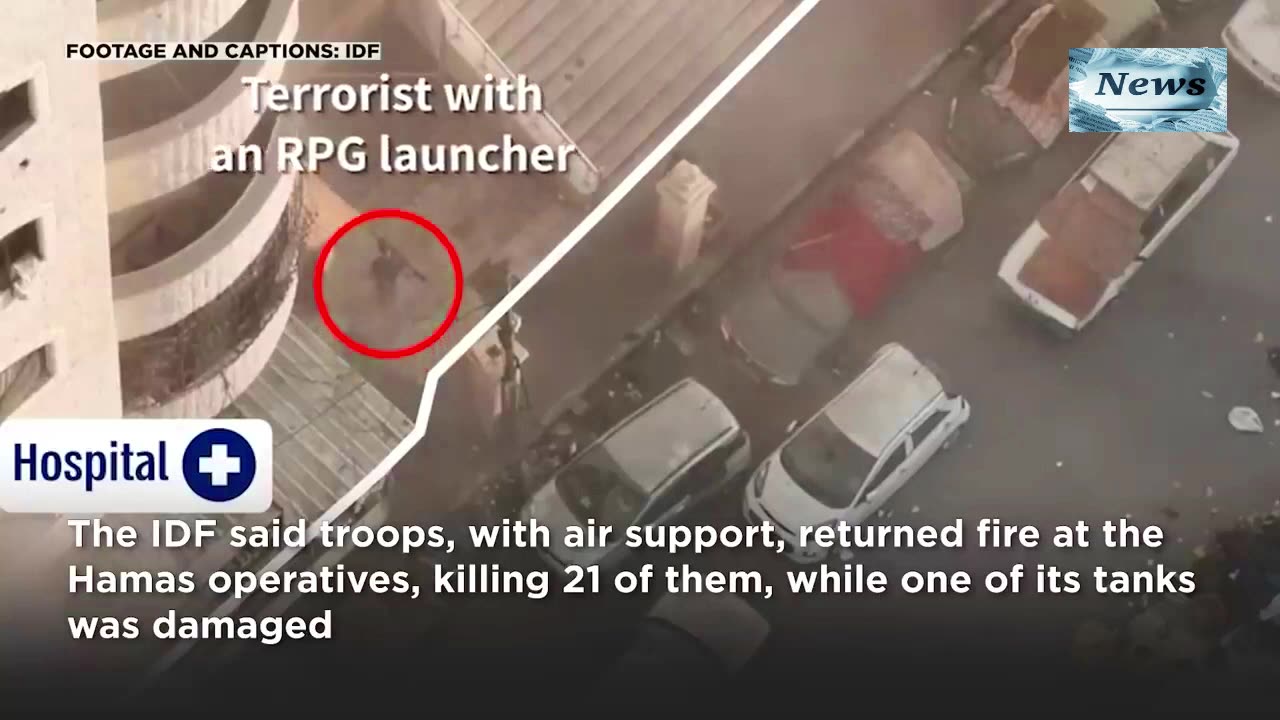 Israel Alleges Hamas Fire Near Hospital, Finds "Underwater Weapons"; Gaza's Al Shifa "Blockaded"