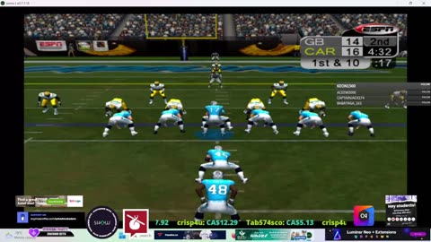 ESPN NFL 2k5 - January 17, 2024 Gameplay