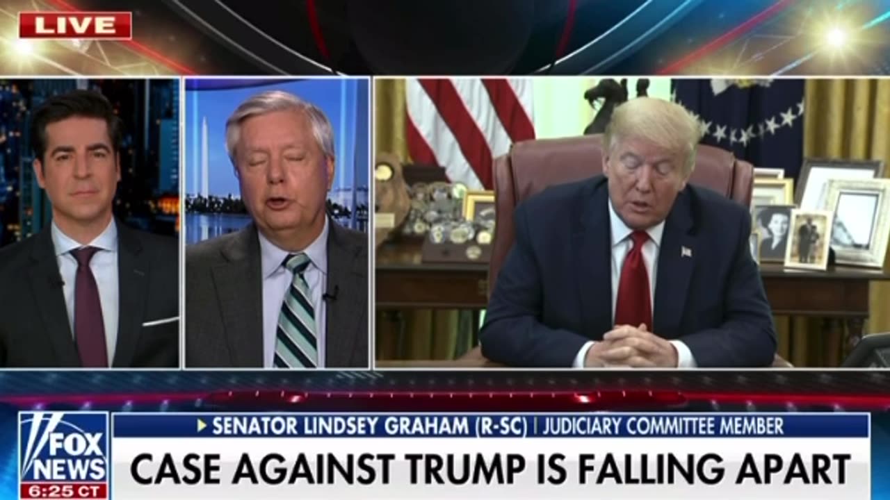 Lindsey Graham: It's all about DESTROYING Trump
