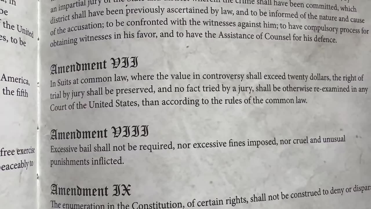 The 4th & 8th amendments to the Constitution (Bill of Rights), Truth, God Wins