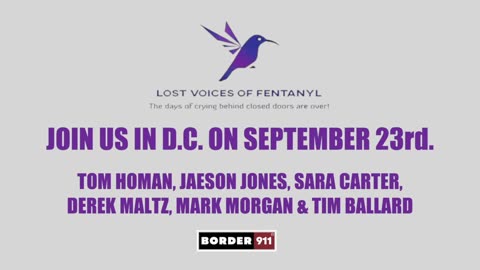 JOIN US IN DC FOR THE LOST VOICES OF FENTANYL RALLY