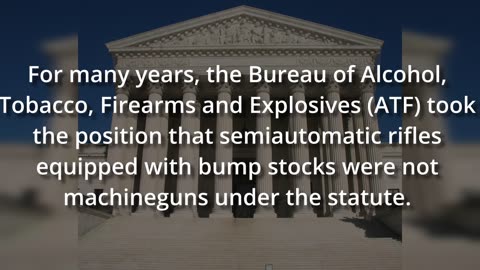 Bump Stocks are back