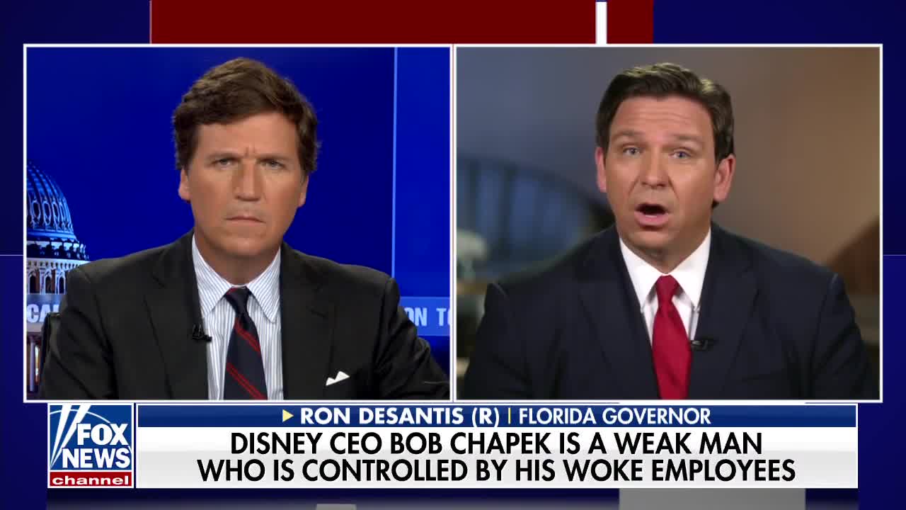 DeSantis responds to critics after signing bill ending Disney autonomy