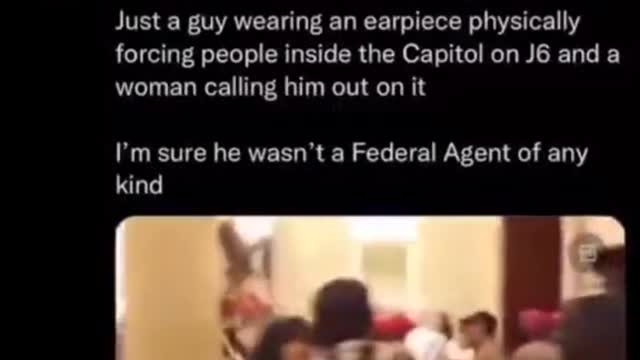 Jan 6th FBI leading the attack