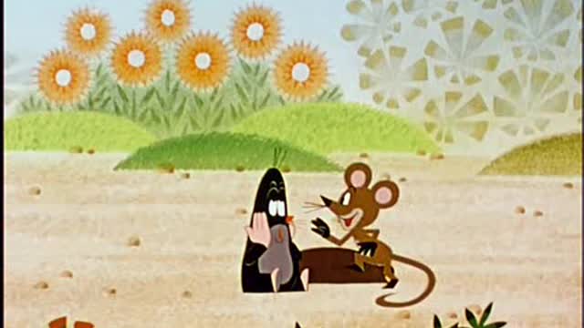 Krecik 08 - Krecik ogrodnikiem