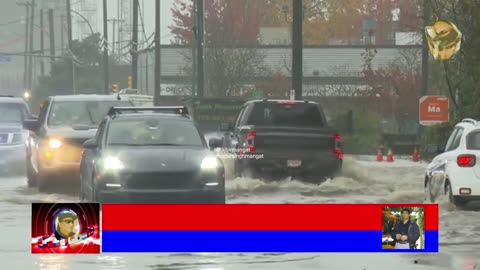 Warnings in place, roads closed, flooded as atmospheric river pummels B.C.South Coast