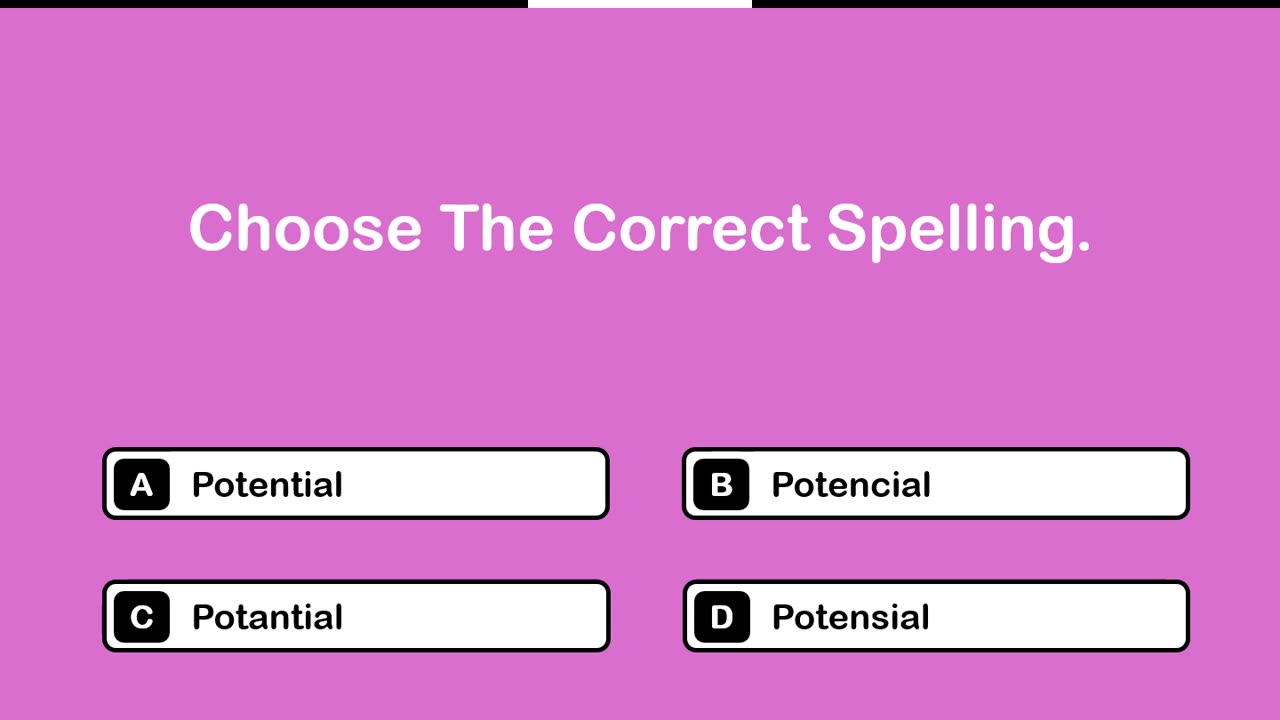 SPELLING RUMBLE CHALLENGE 4: Can you spell these words? #spelling #vocabulary # learning