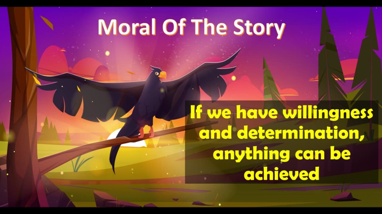 Thirsty Crow Story in English _ Moral stories for Kids _ Bedtime Stories for Children