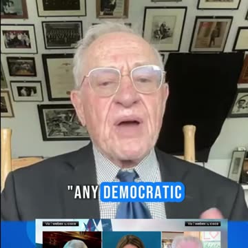 (SHORT) Disqualifying Trump is unconstitutional: academics won't debate me - Alan Dershowitz