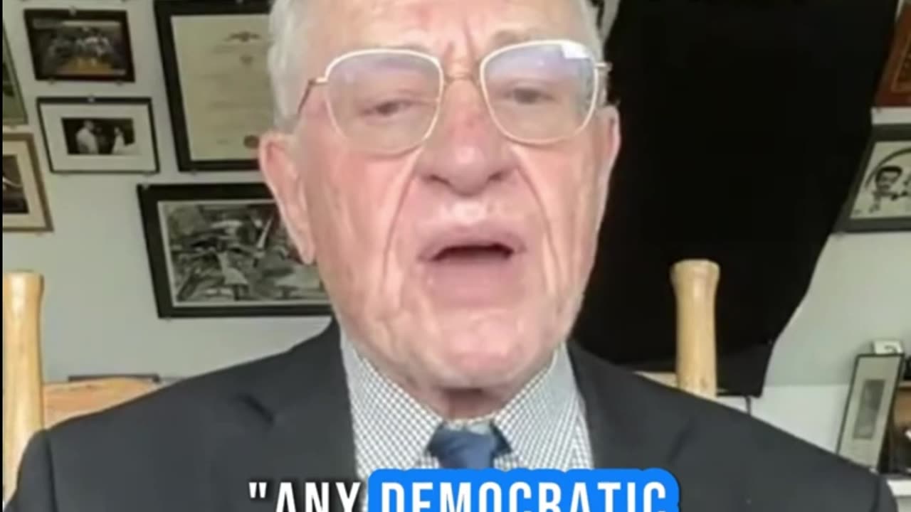(SHORT) Disqualifying Trump is unconstitutional: academics won't debate me - Alan Dershowitz