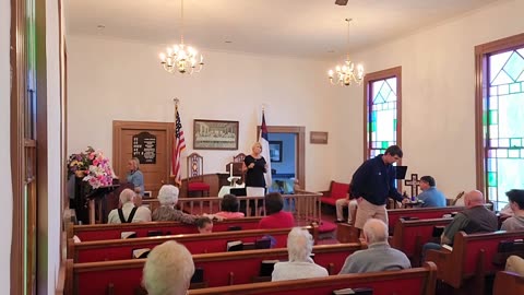 Vernon Chapel Sunday Communion Service (Mat. Ch.4 1-11) led by Willie Mae Ambrose 10/8/2023)