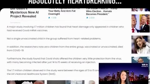 Heart Damage in Children from the Jew Jab