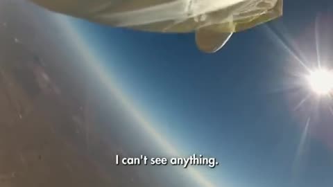 Jumping From Space! - Red Bull Space Dive - Must Watch ! 