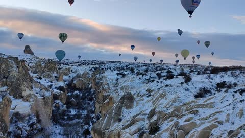 Cappadocia Turkey - Hot Air Balloon - Jan 16th 2022
