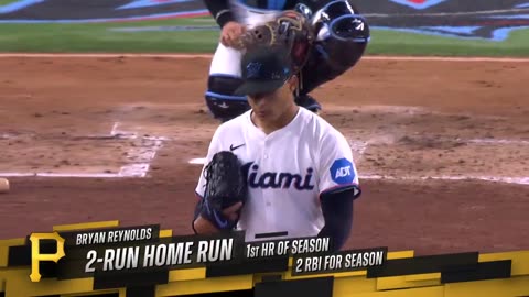 MLB - Bryan Reynolds knots the game up with his first homer of the season