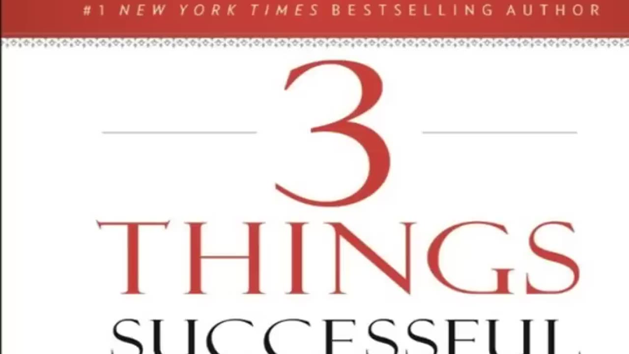 3 things Successful People Do - Part 1 (Audiobook)