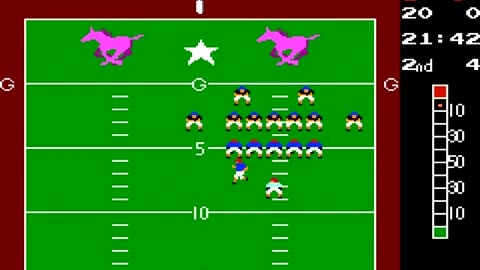 10-Yard Fight (NES) Playthrough