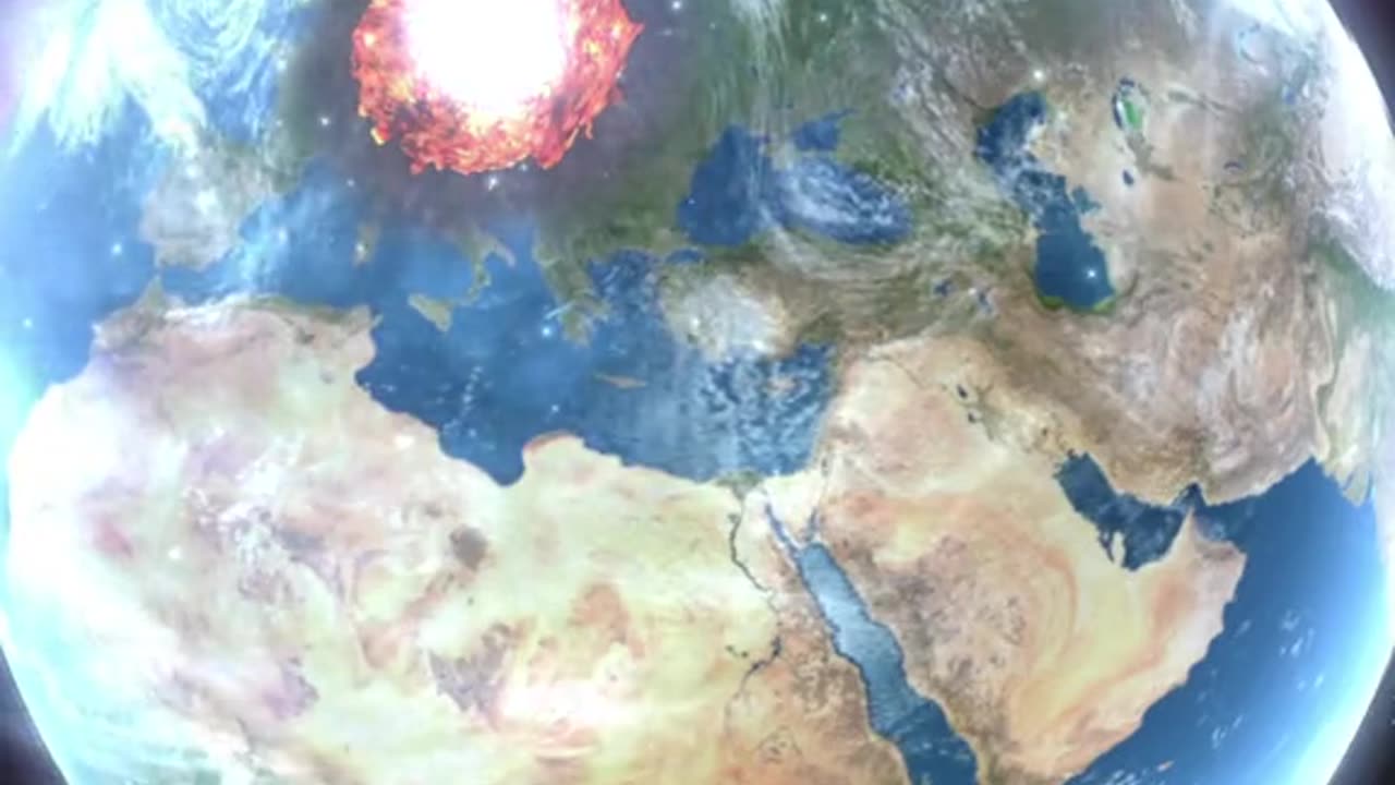 What IF a Super nuclear bomb hits Europe?