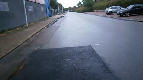 Vandring från Sturzen Beckers park till Motorgatan i Helsingborg.