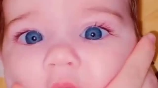 Cute baby cute movements