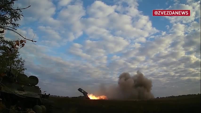 The work of the legendary TOS-1A "Solntsepek"